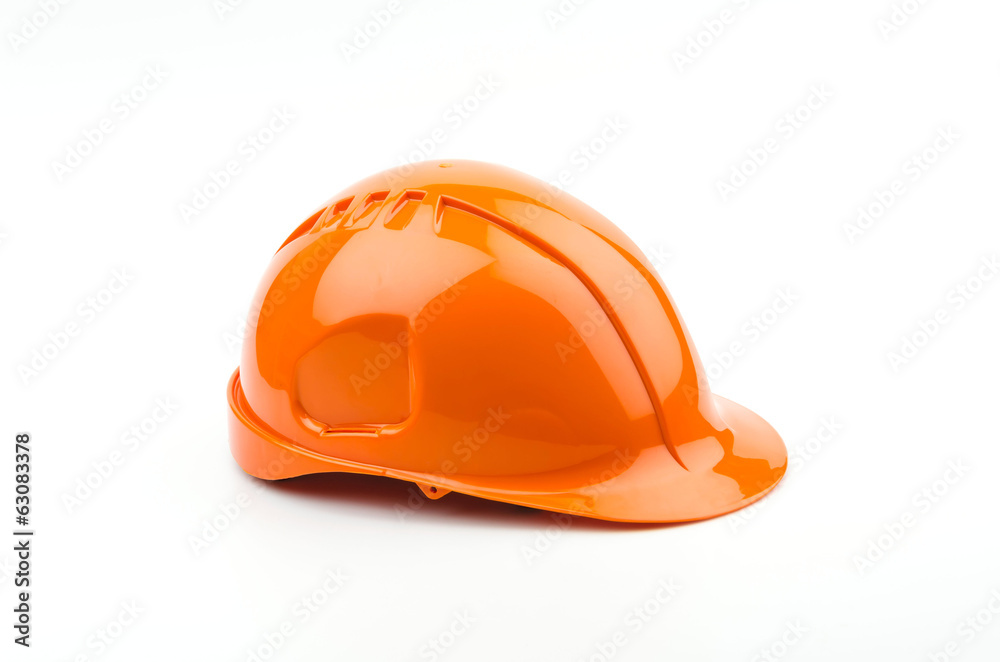 Isolated safety helmet hat Isolated safety helmet hat