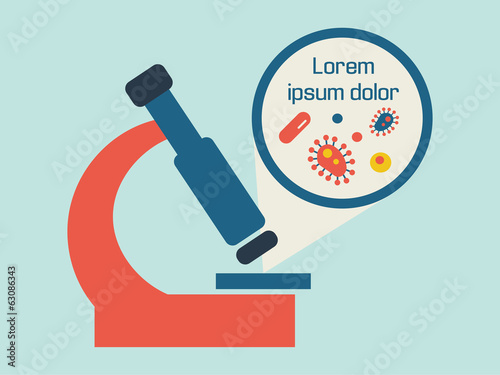 Flat Medical Infographics Elements. Vector.