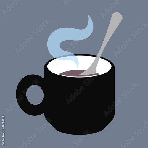 Cup With Teaspoon