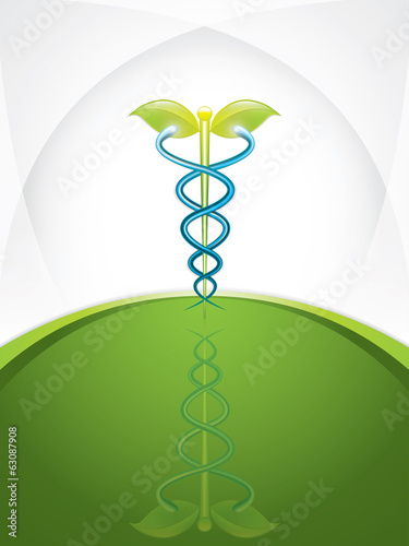 Herbal caduceus