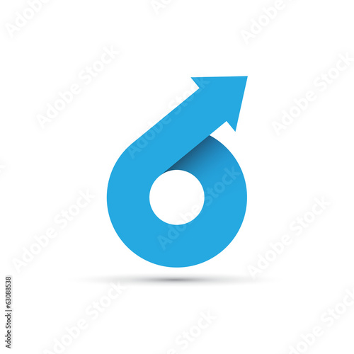 Logo abstract geometric shape