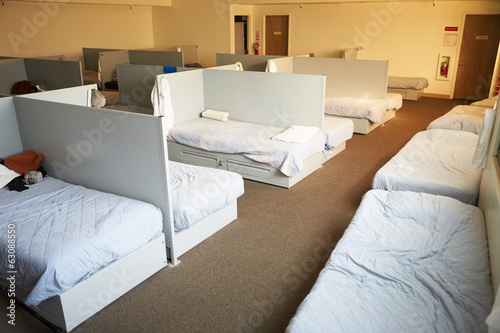 Empty Beds In Homeless Shelter