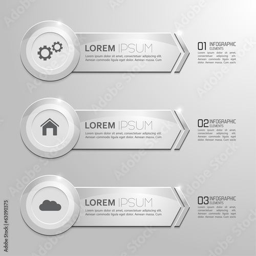 Modern shiny banner