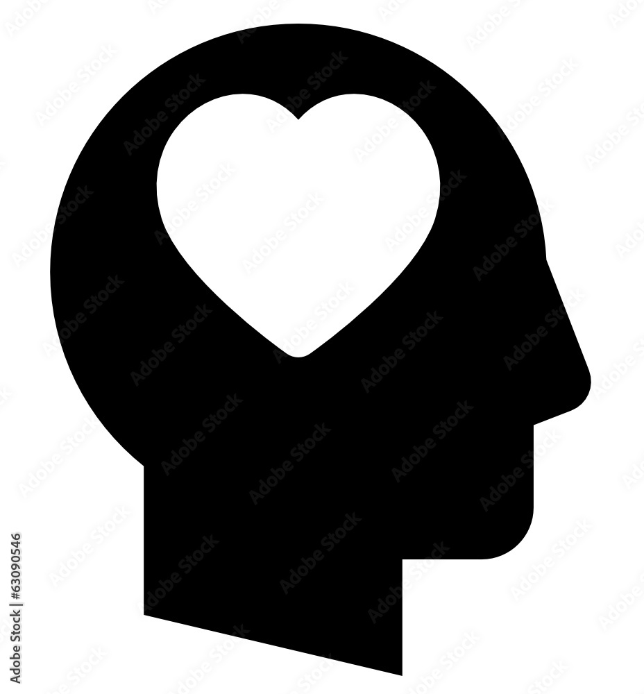 Man in love vector icon Man in love vector icon