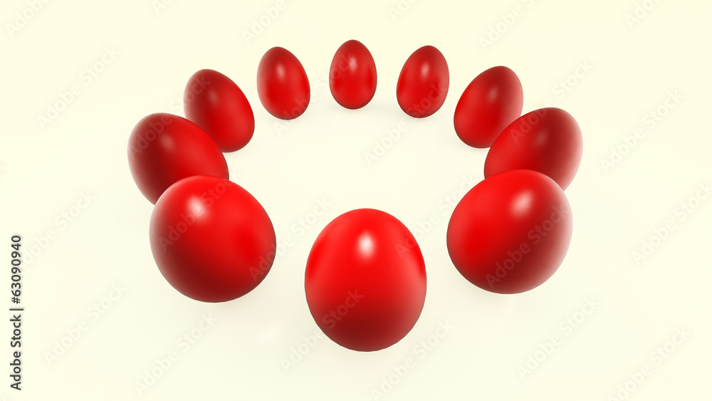 Red eggs Red eggs