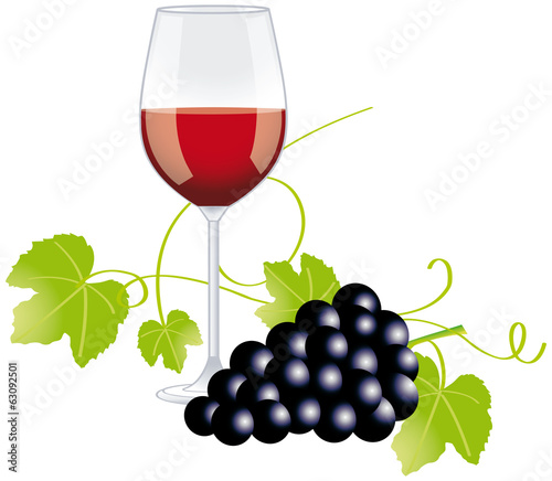 AMBIANCE VERRE RAISIN NOIR