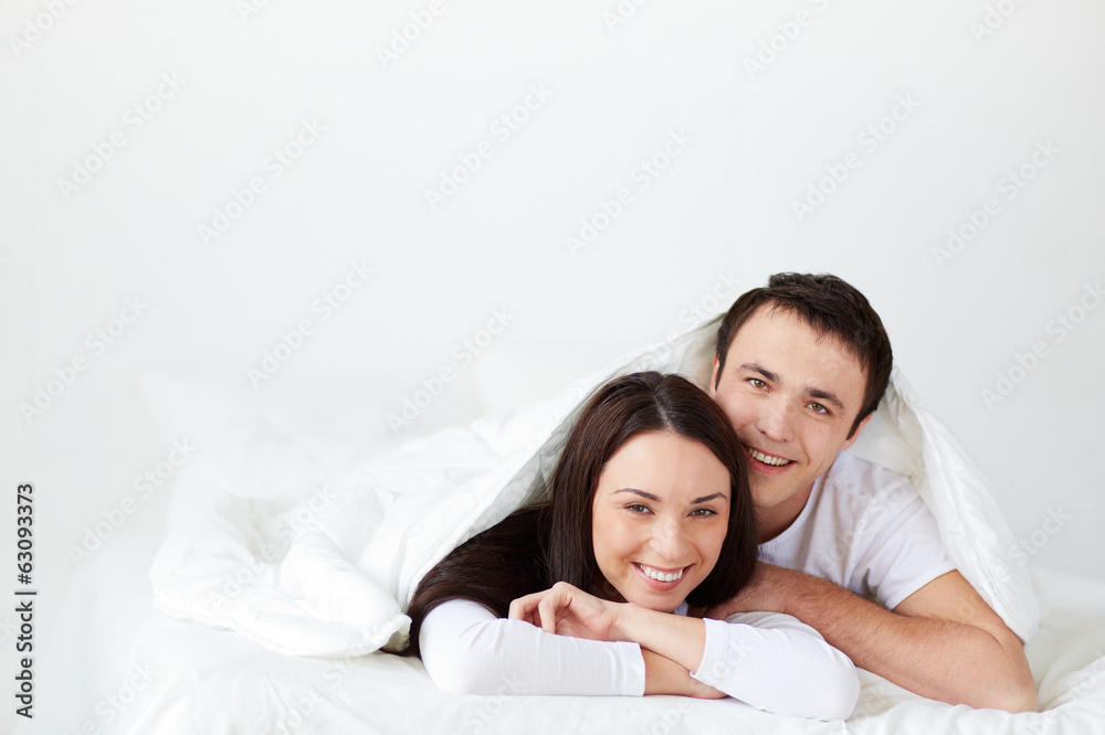 Couple in bed Couple in bed