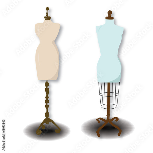 Mannequin for clothes