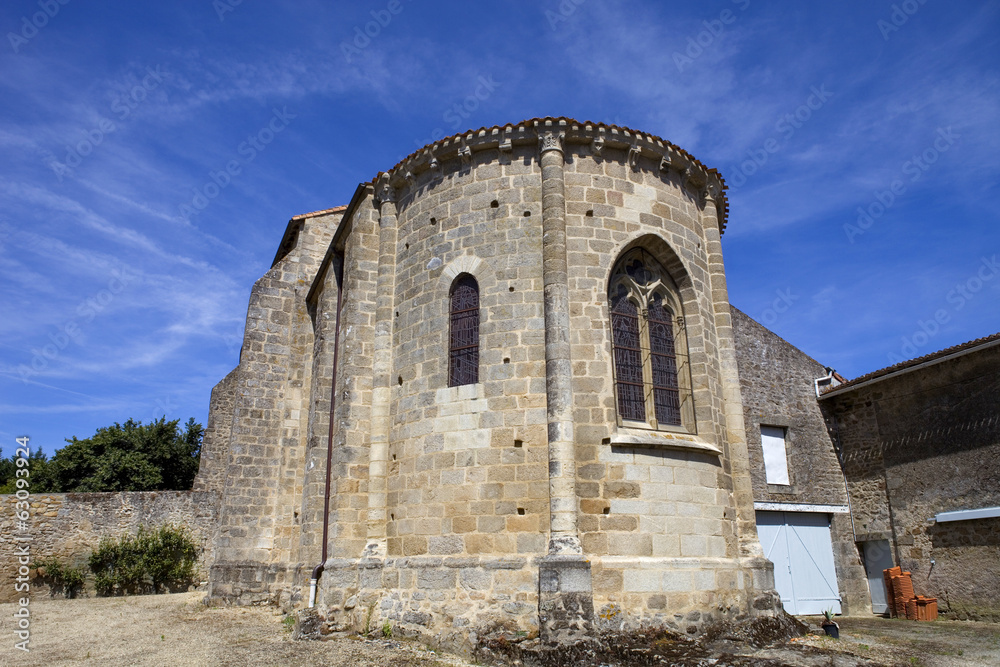 Parthenay church