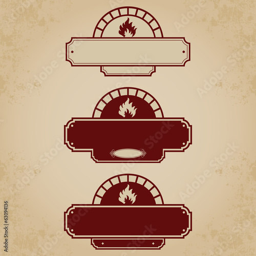 Firewood oven set 3