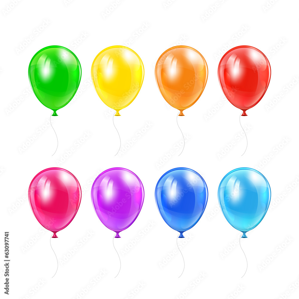 Set of balloons Set of balloons