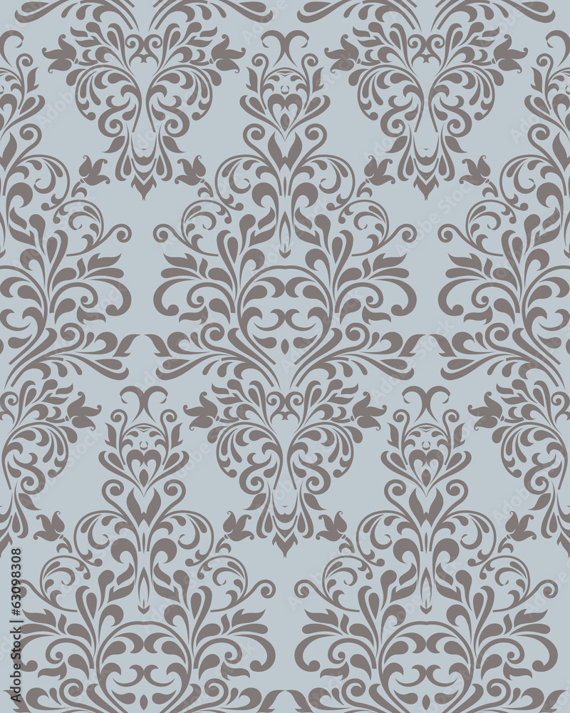 Seamless background in the style of Damascus Seamless background in the style of Damascus