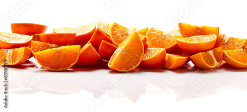 cut tangerines