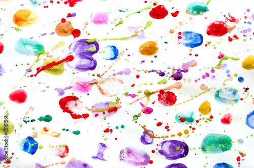 Abstract watercolor background