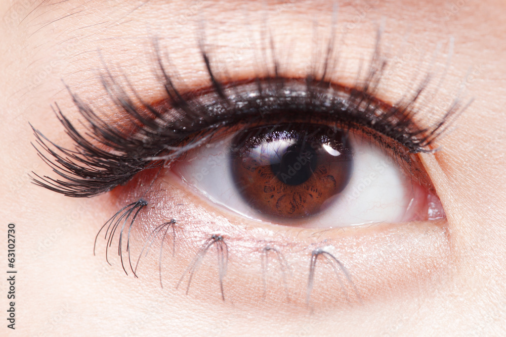 Naklejka premium Beautiful woman eye