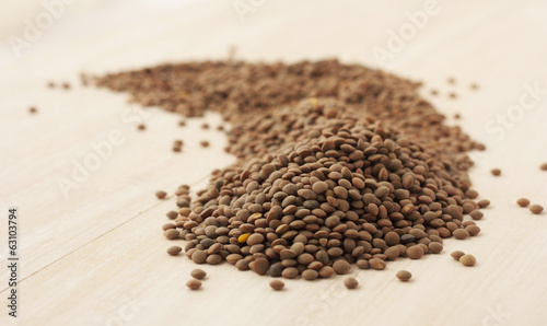 fresh lentils