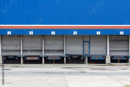 Blue Loading Dock