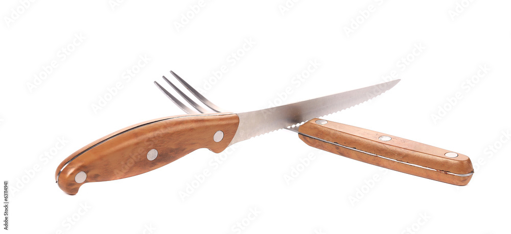 Knife and fork Knife and fork