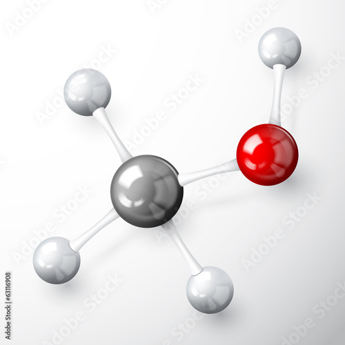 Molecule model concept