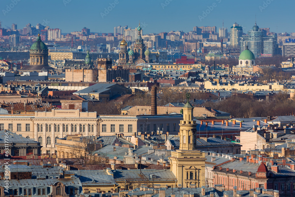 Panorama of St.-Petersburg.