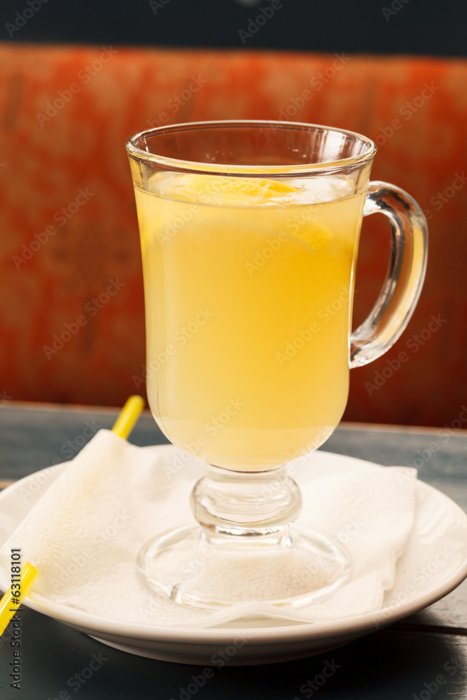 ginger and lemon tea