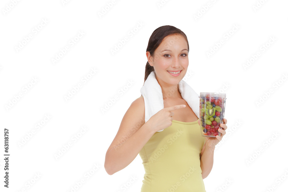 Fitness girl Fitness girl