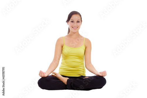 Yoga woman meditation