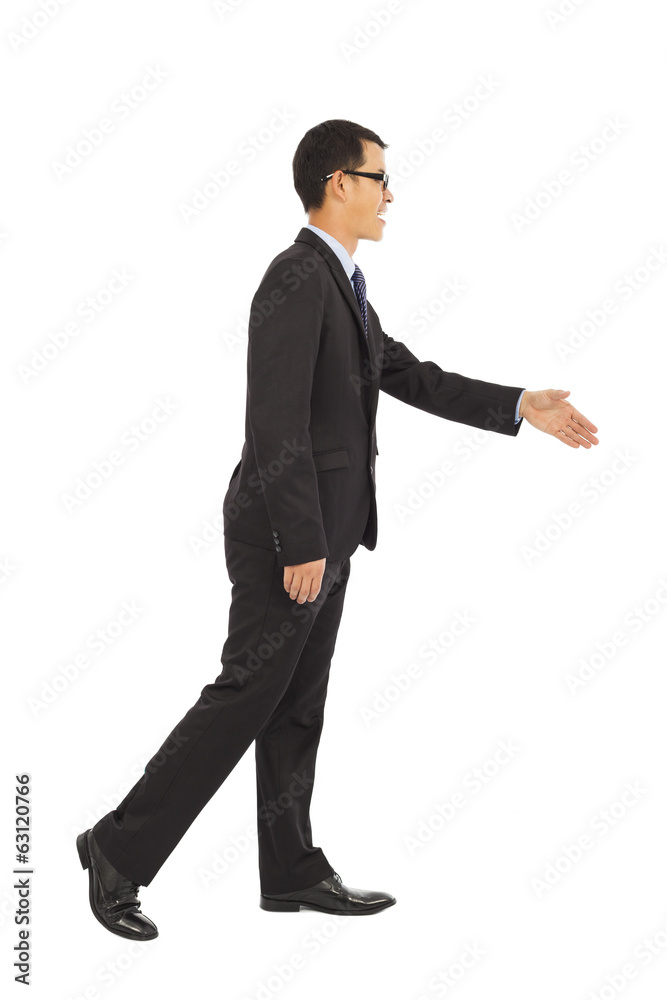 businessmen hands handshake isolated on white businessmen hands handshake isolated on white