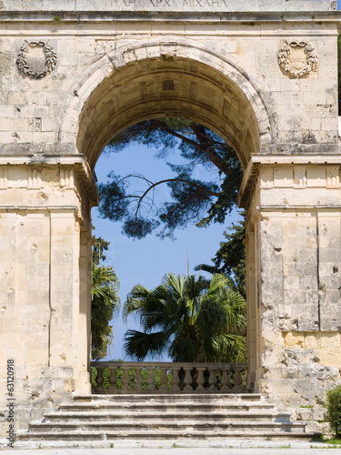 the fabulous museum of asiatic art in Esplanada Square at Corfu photo