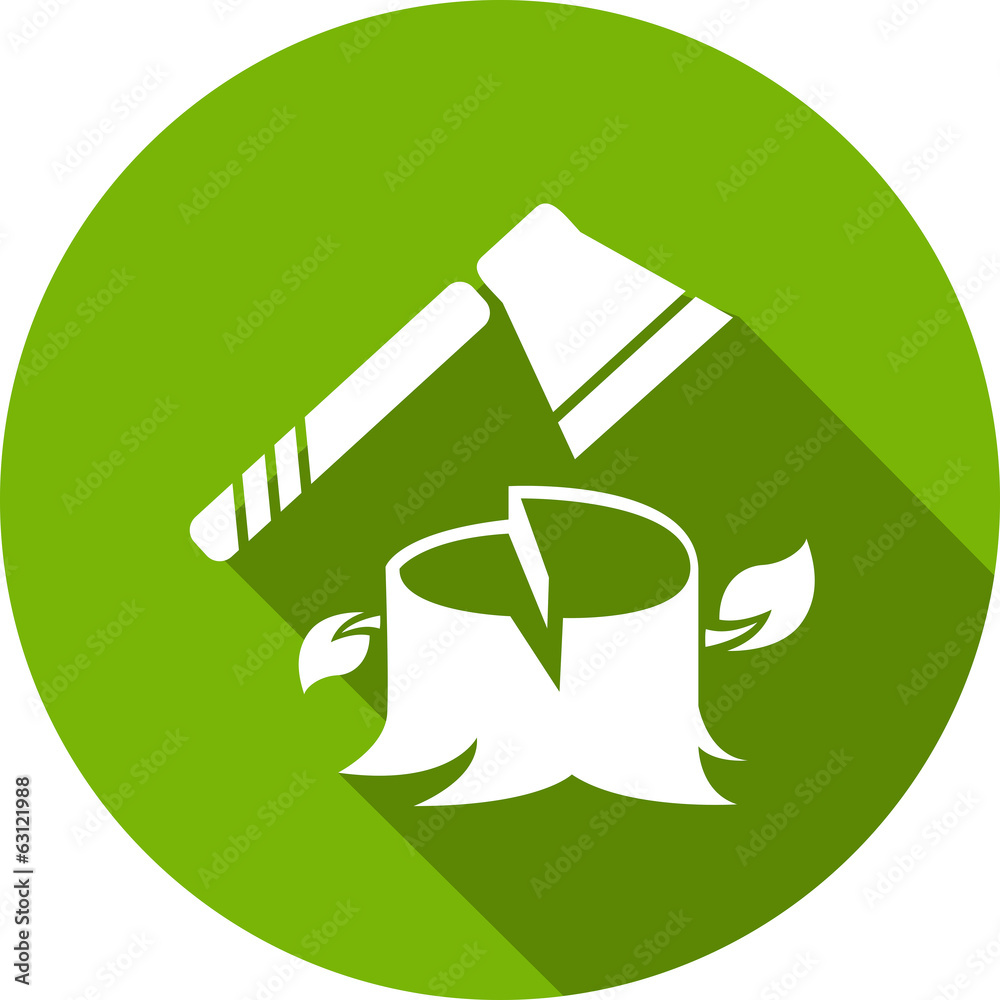 Ecology Flat Icon with shadow. Vector EPS 10. Ecology Flat Icon with shadow. Vector EPS 10.