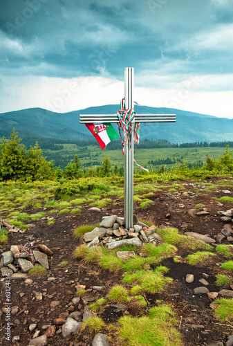 Cemetery on the mountain