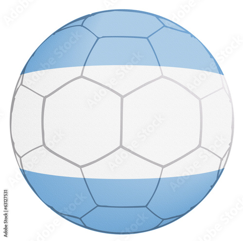 Argentina Soccer Team Ball World Cup 2014