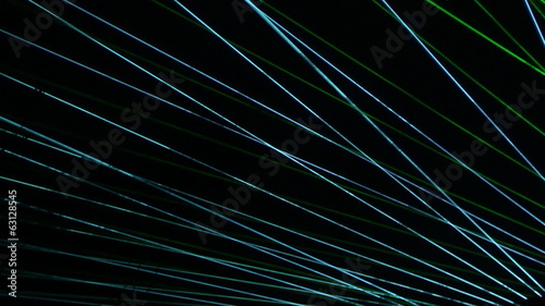Laser light show in the dark photo