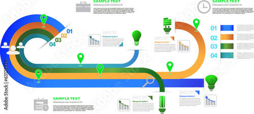 Infographic vector