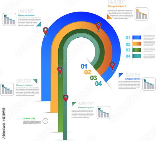 Infographic vector