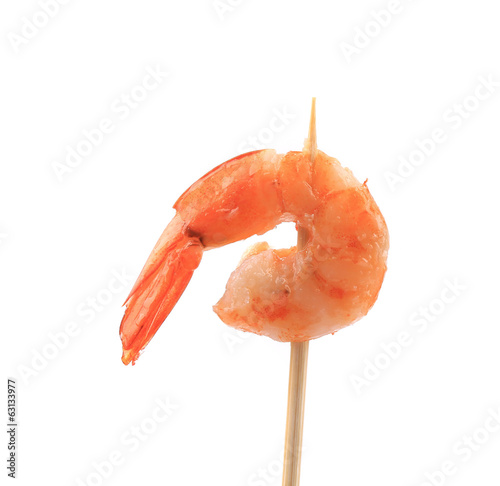 Shrimp on a stick.