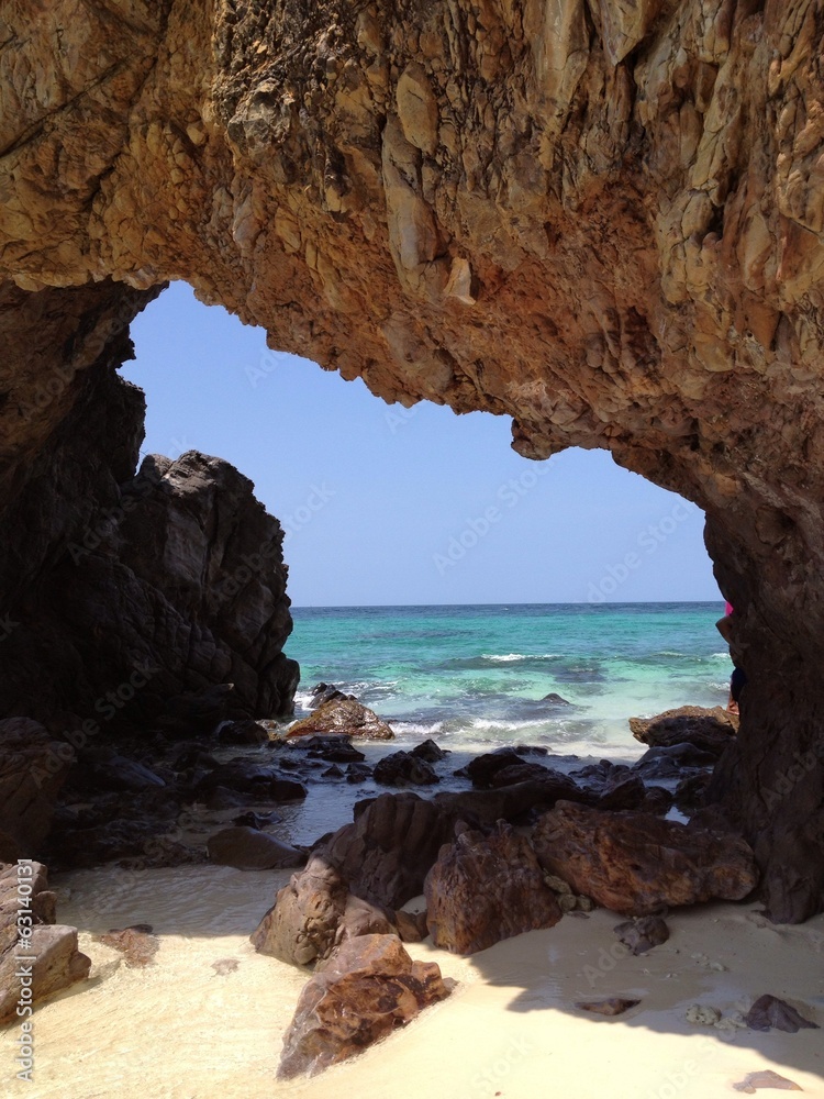 Fototapeta premium Jaskinia