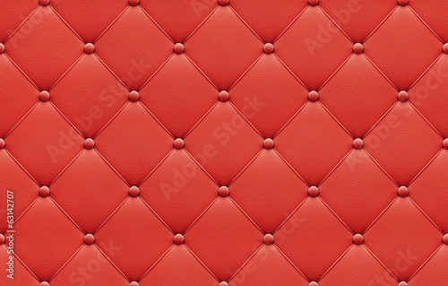 Tapety artystyczne Seamless red leather upholstery pattern
