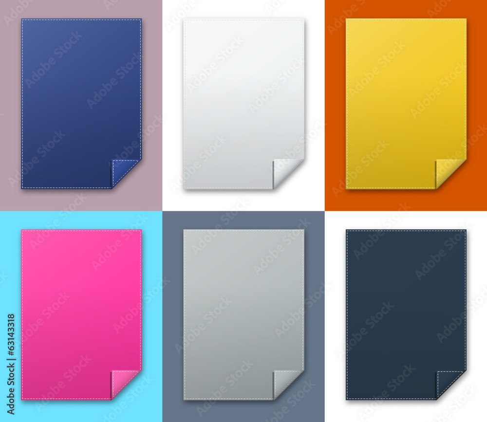the blank stitched rectangle template set