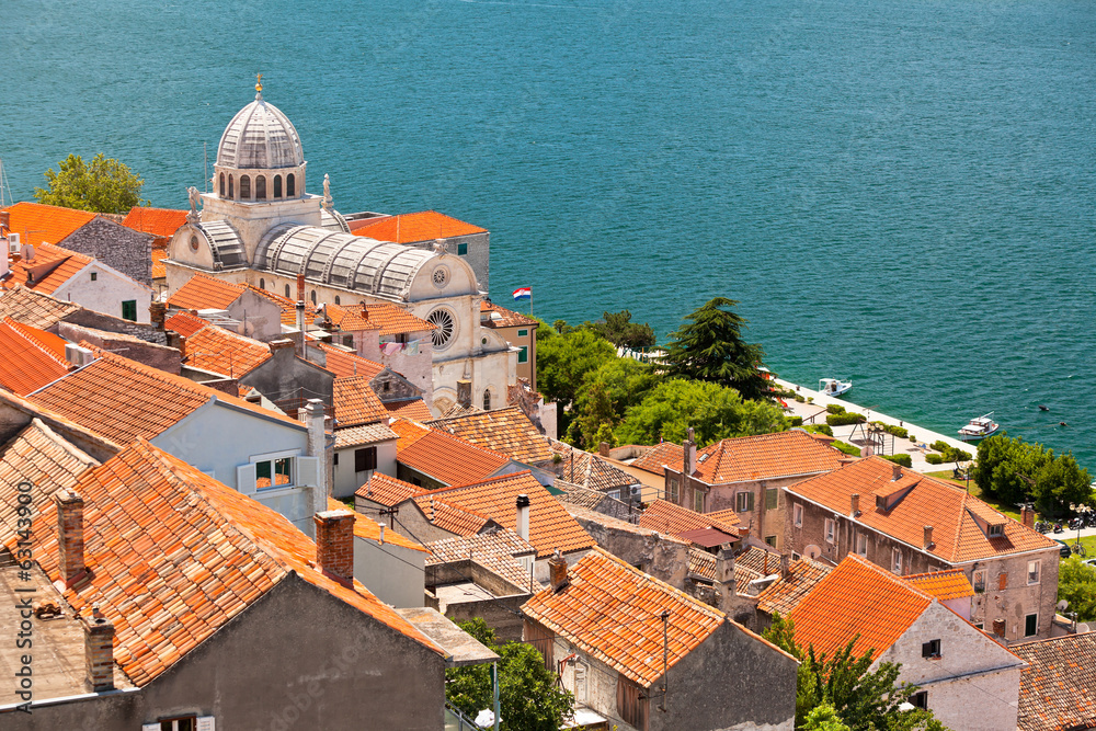 Obraz premium Cathedral of St. James in Sibenik, Croatia