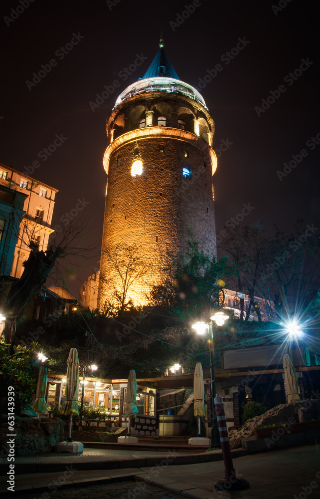Obraz premium Galata Tower