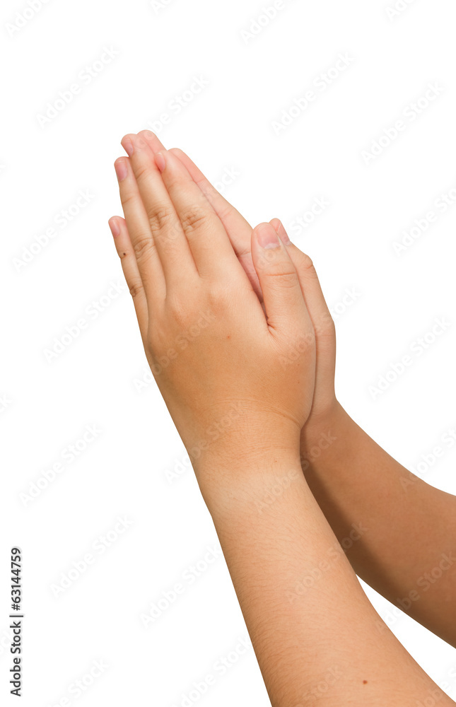 woman hands hold hands together is symbol prayer and gratitude woman hands hold hands together is symbol prayer and gratitude