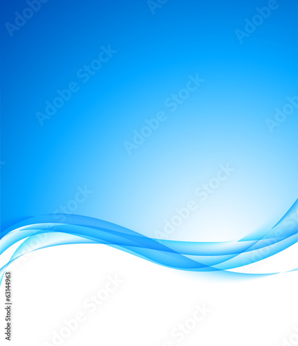 Abstract blue background © Denchik