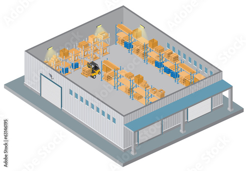 Isometric Warehouse