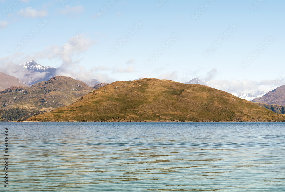 magnificent fabulous scenery in New Zealand, Lake Tekapo