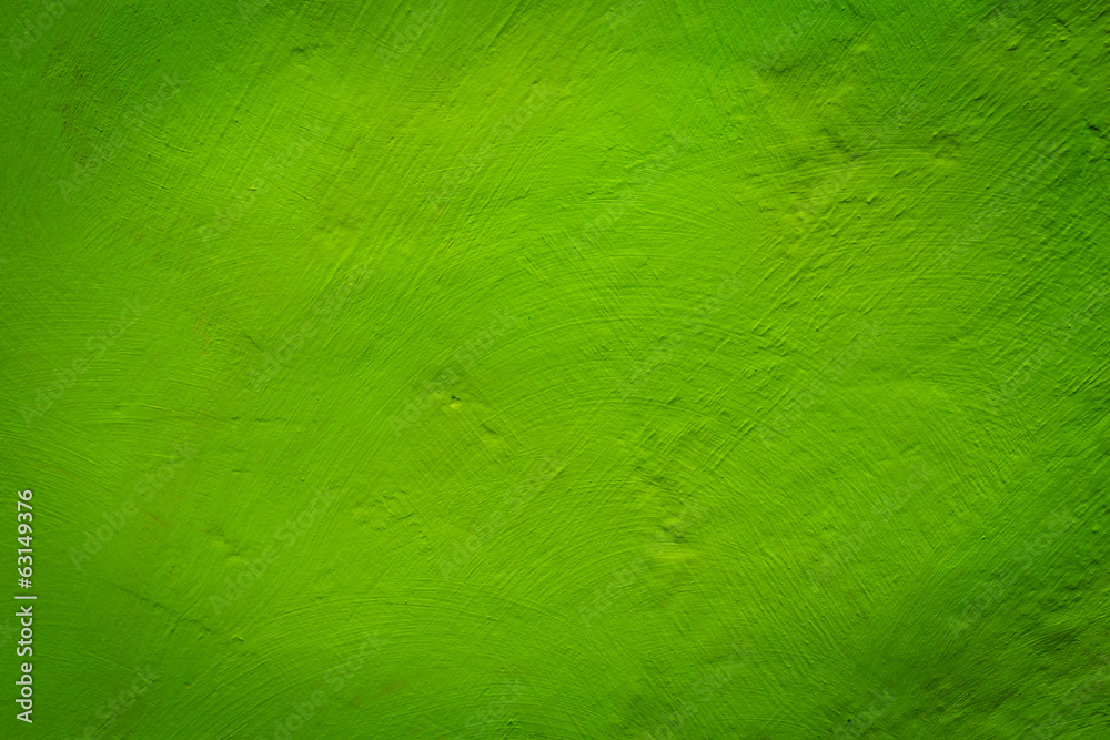 Fototapeta premium Grunge green wall (urban texture)