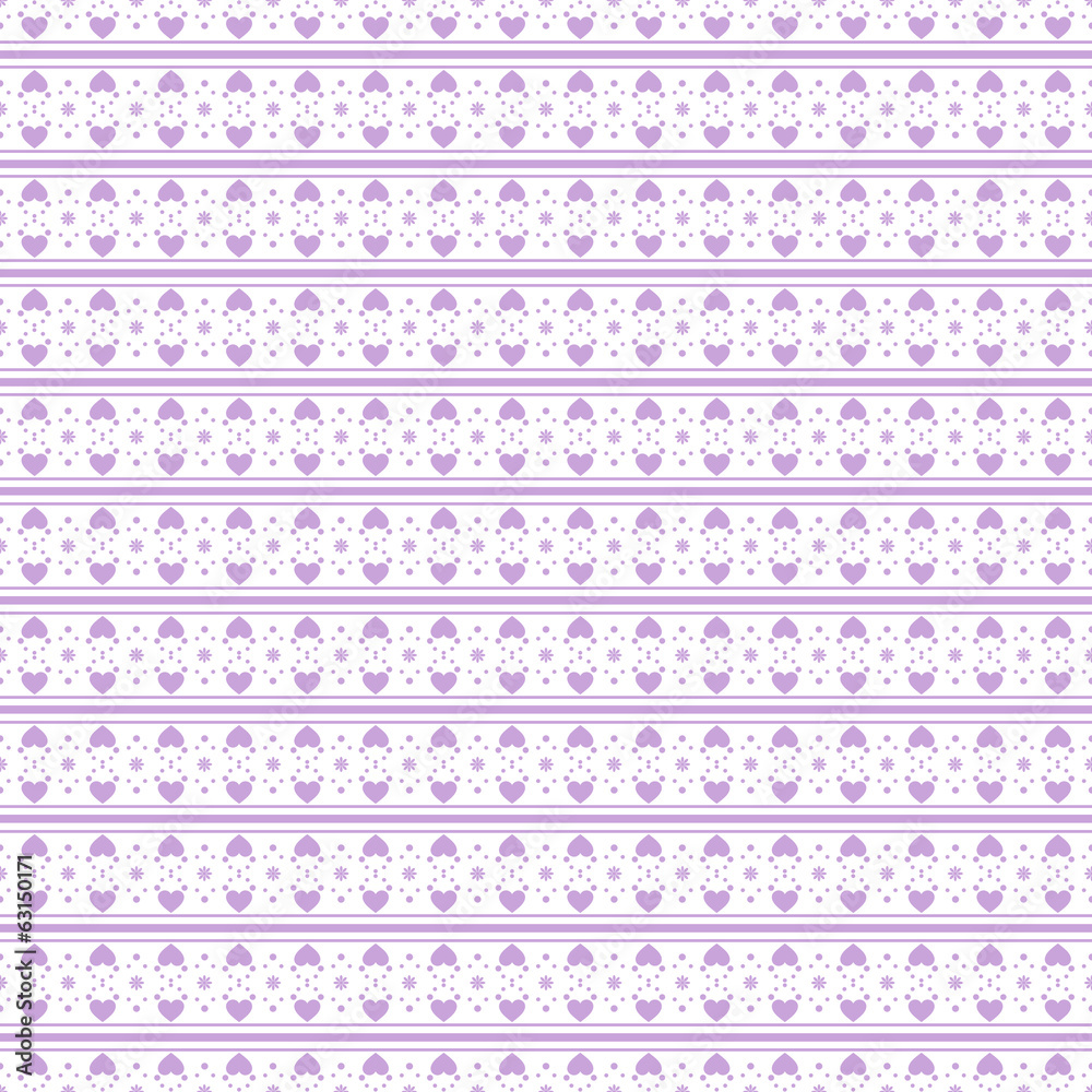 Seamless Hearts Pattern