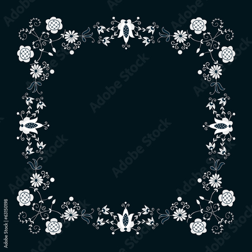Obraz na płótnie Folk label w salonie