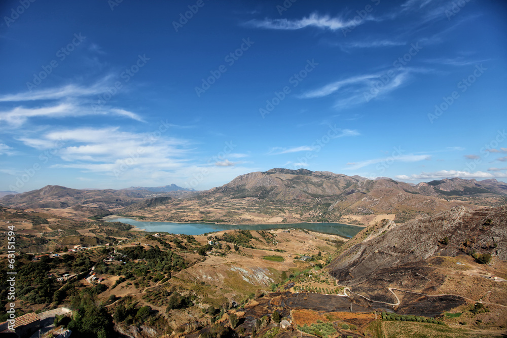 View at countryside in Sicily, Italy View at countryside in Sicily, Italy