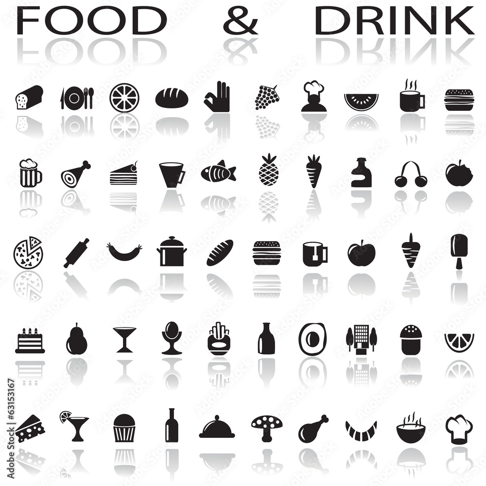 Obraz premium drink and food